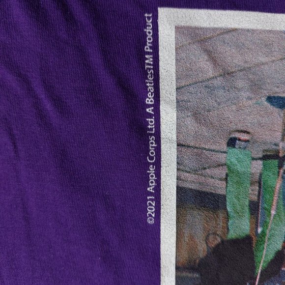 Port & Company Women's Purple The Beatles Concert T-Shirt 3XL - Picture 10 of 10